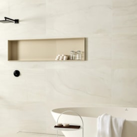 Porcelanato Polido 90x90cm Caixa 1,61m² Portobello Mont Blanc Retificado - 29685