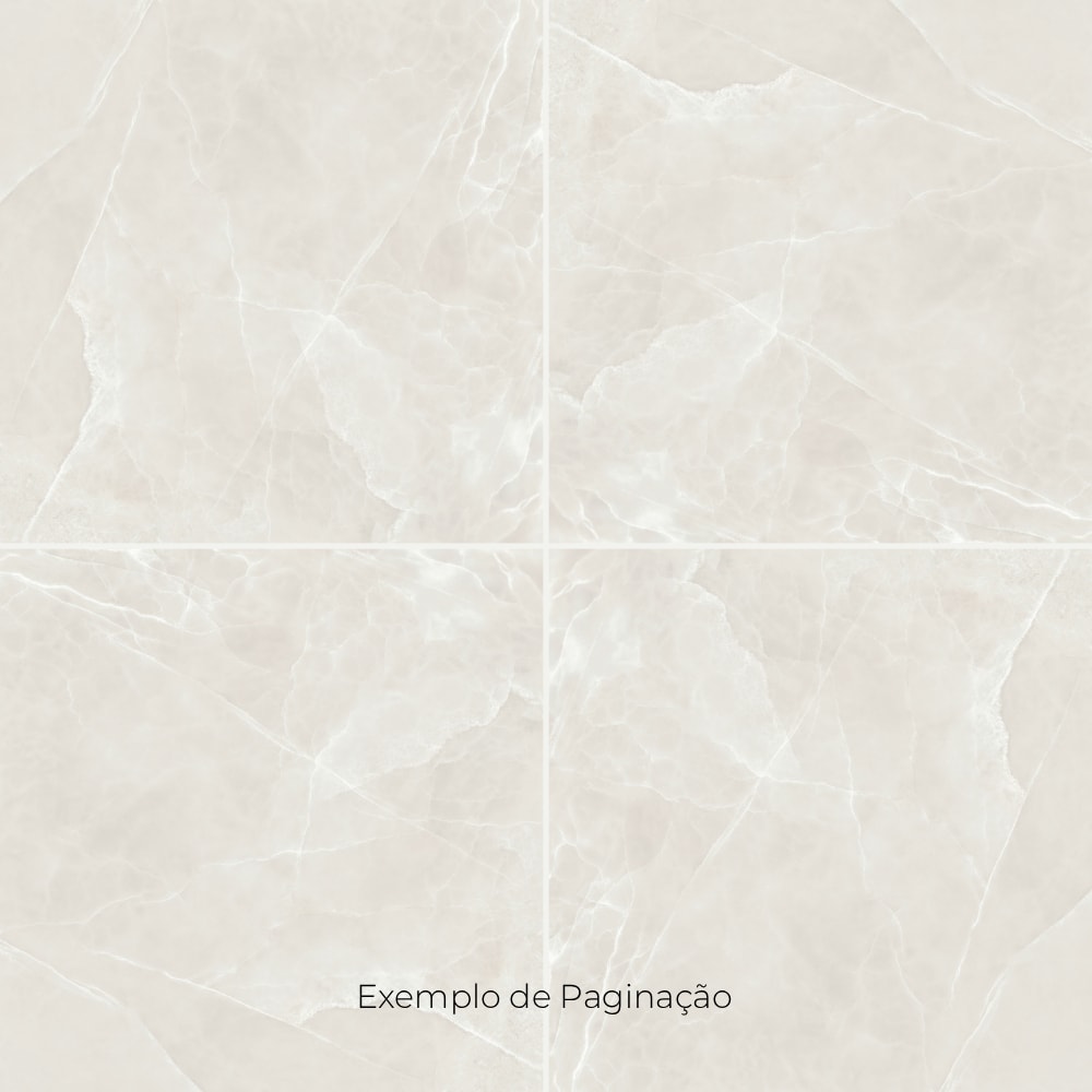 Porcelanato Polido 90x90cm Caixa 1,62m² Portinari Onix Minerale WH Retificado - 6063262