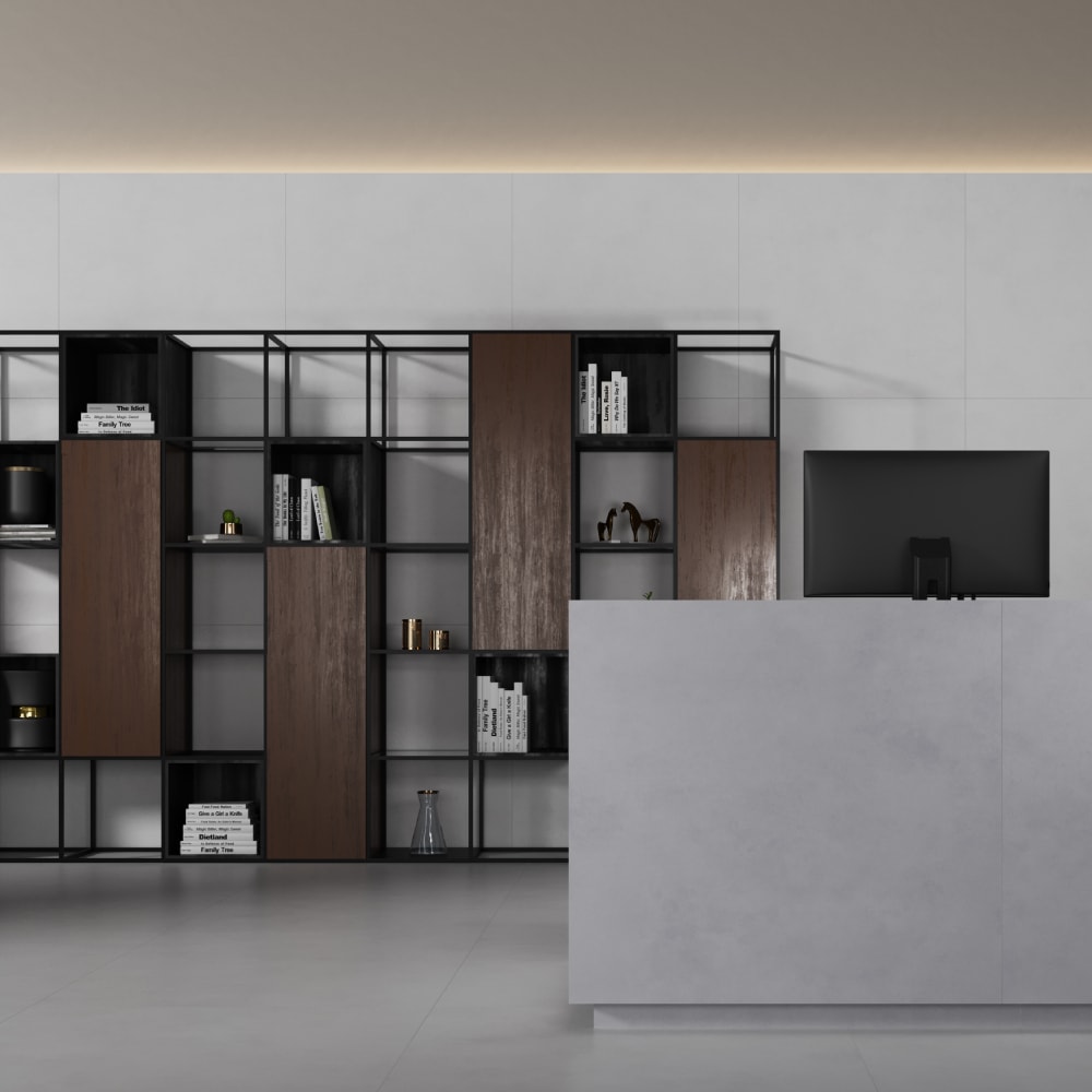 Porcelanato Polido 90x90cm Caixa 2,40m² incepa Retificado- INC04CZ0003A