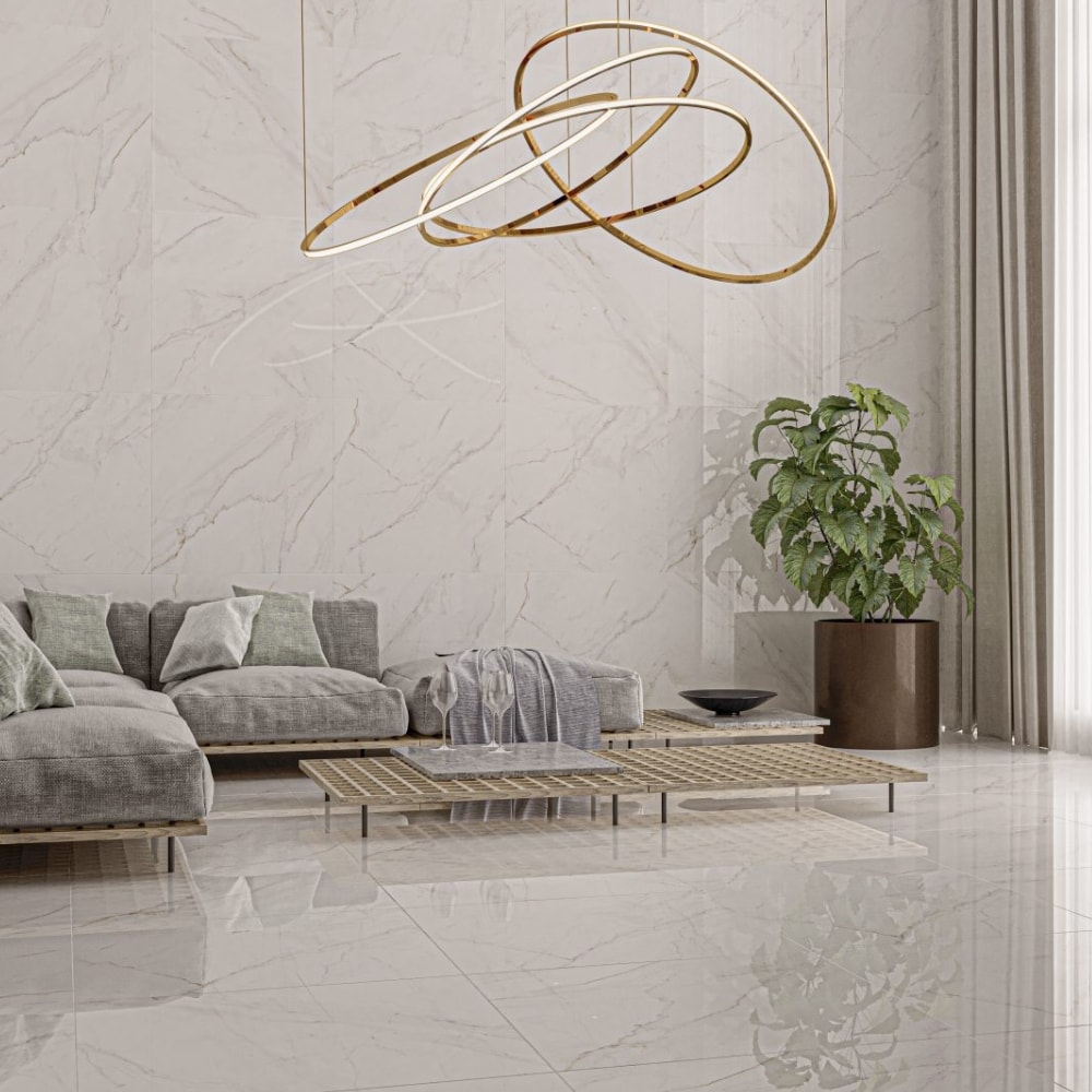 Porcelanato Polido Castelli 83x83cm Castel Tasso Lux Retificado - P830420