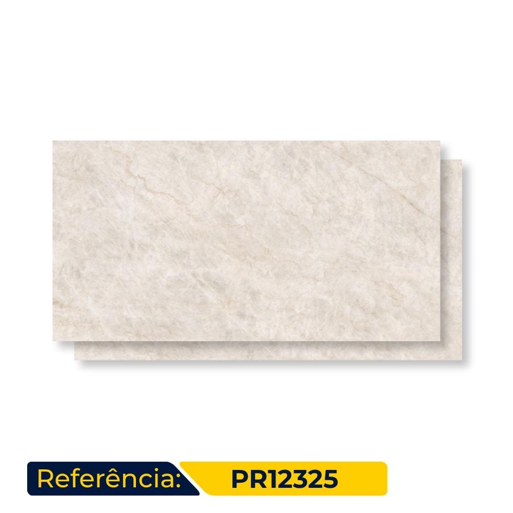 Porcelanato Polido Damme 62x121cm Taj Mahal Retificado - PR12325