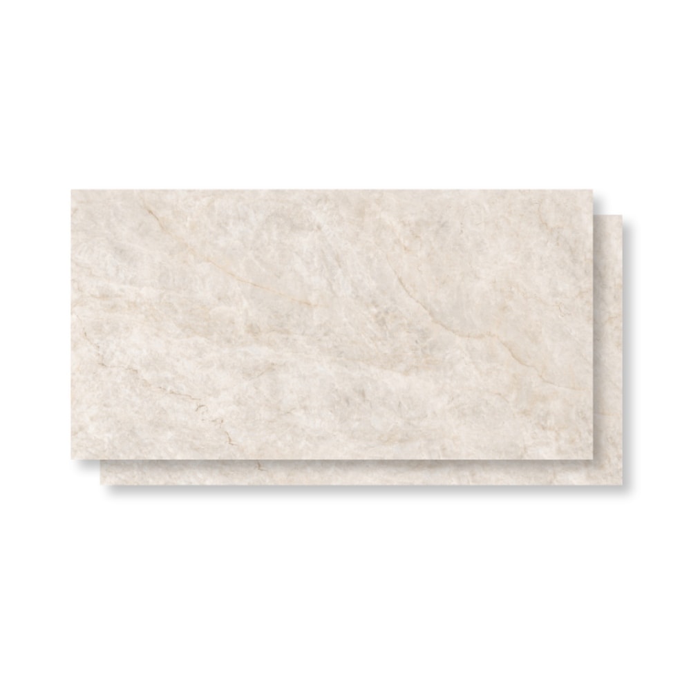 Porcelanato Polido Damme 62x121cm Taj Mahal Retificado - PR12325