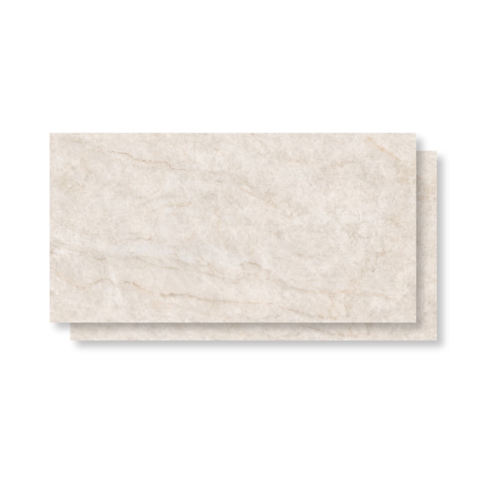 Porcelanato Polido Damme 62x121cm Taj Mahal Retificado - PR12325