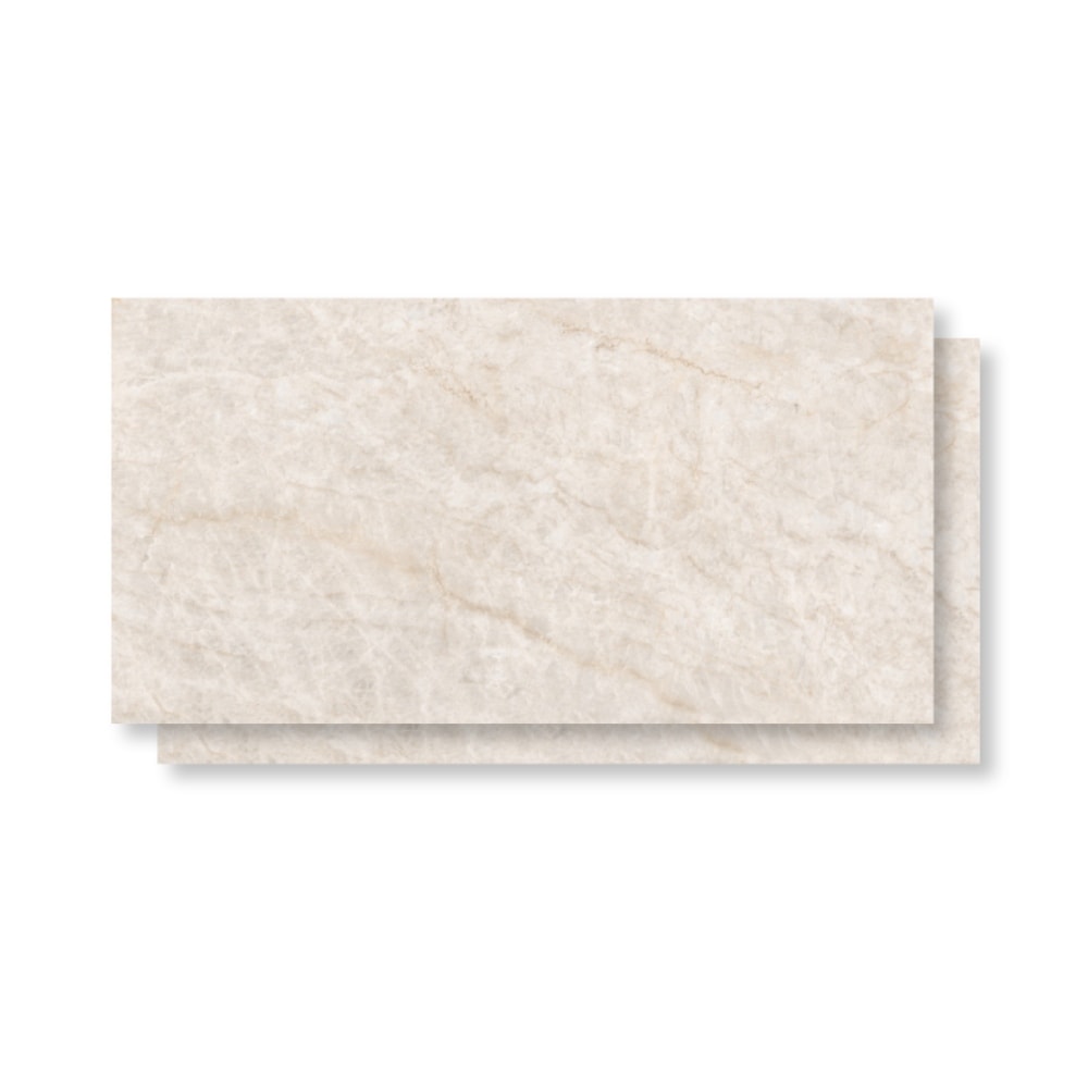 Porcelanato Polido Damme 62x121cm Taj Mahal Retificado - PR12325
