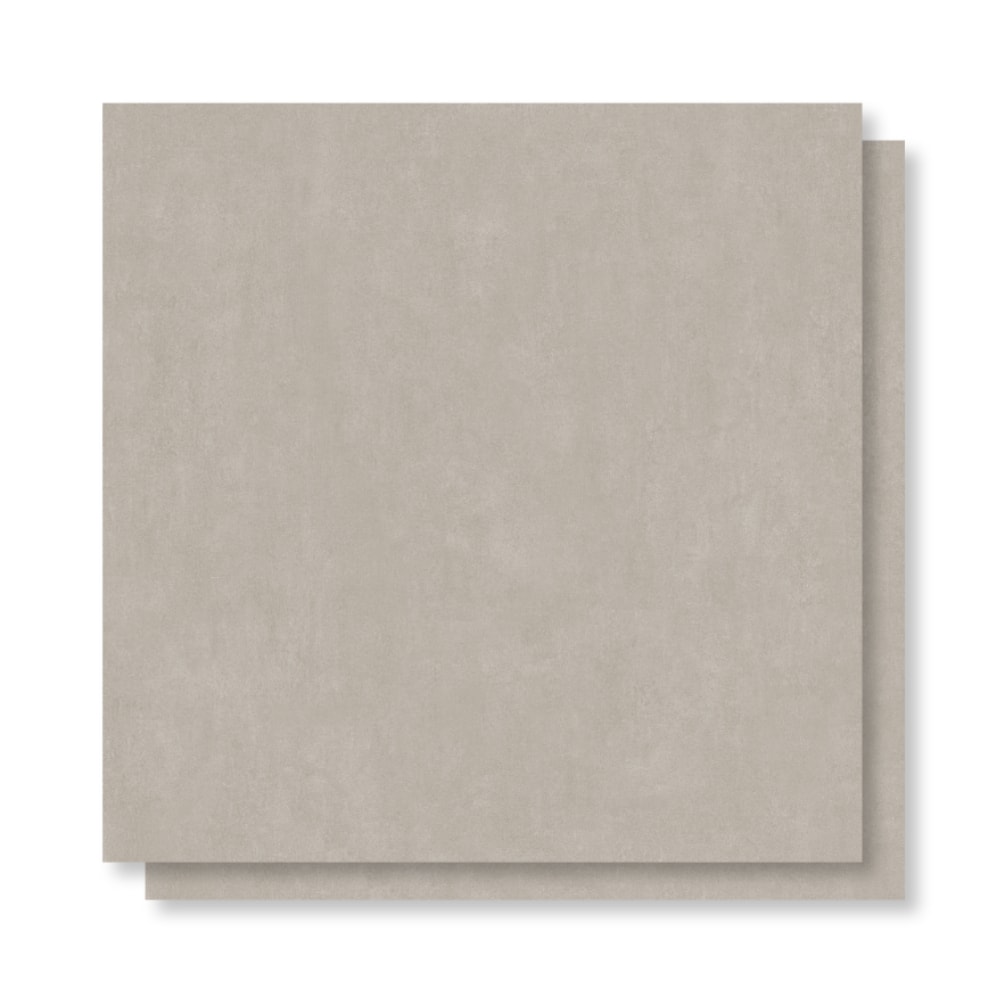 Porcelanato Polido Damme 82x82cm Cimento Gris Retificado - PR82097
