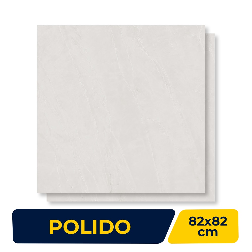 Porcelanato Polido Damme 82x82cm Valentino Retificado - PR82295