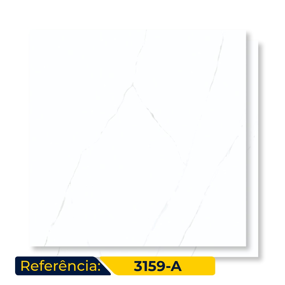 Porcelanato Polido Delta 70x70cm Ampato Retificado - 3159