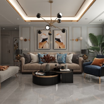 Porcelanato Polido Delta 70x70cm Robledo Gray Retificado - 3168