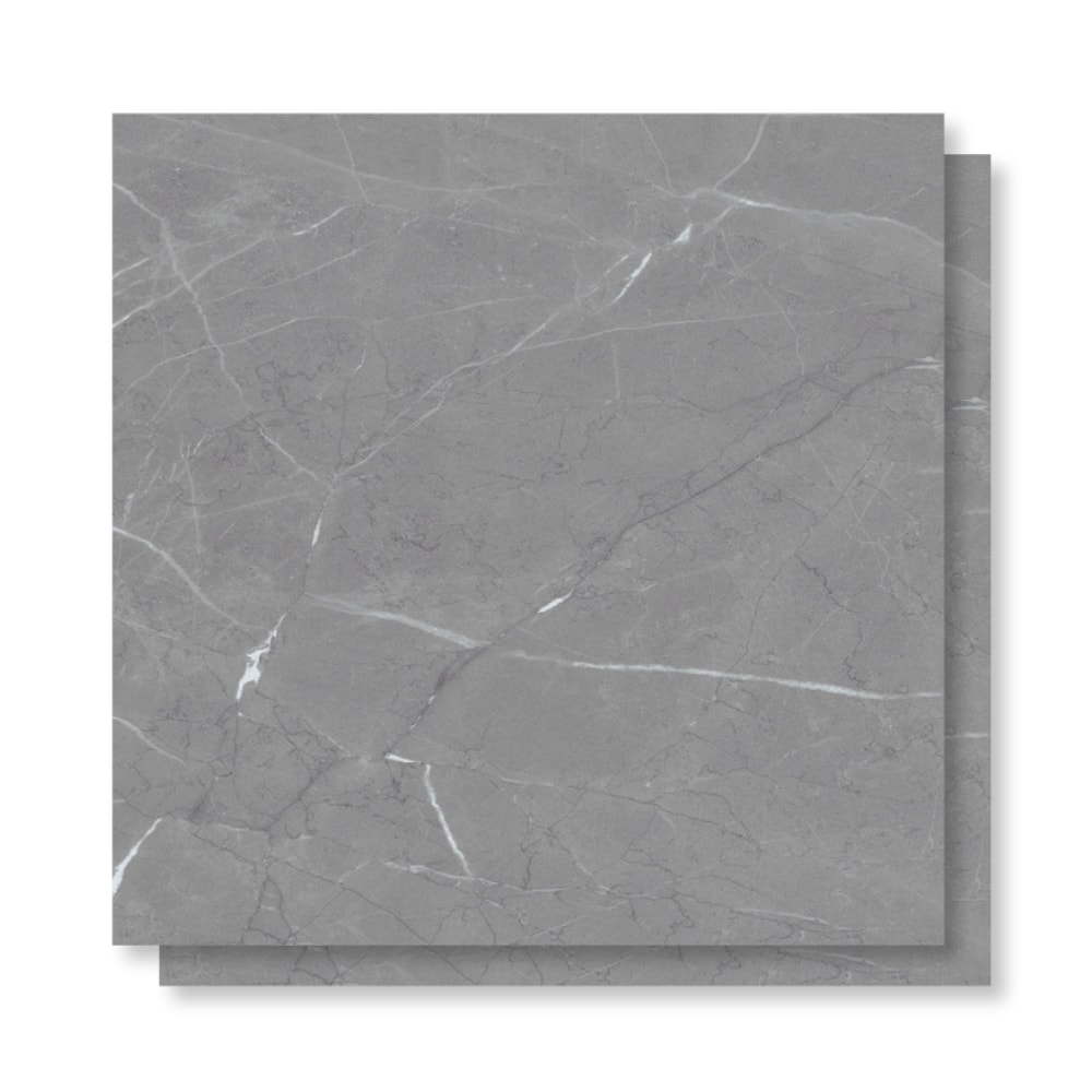 Porcelanato Polido Delta 90x90cm Armani Grigio Retificado - 3003