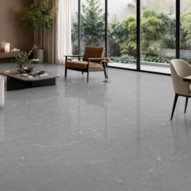 Porcelanato Polido Delta 90x90cm Armani Grigio Retificado - 3003