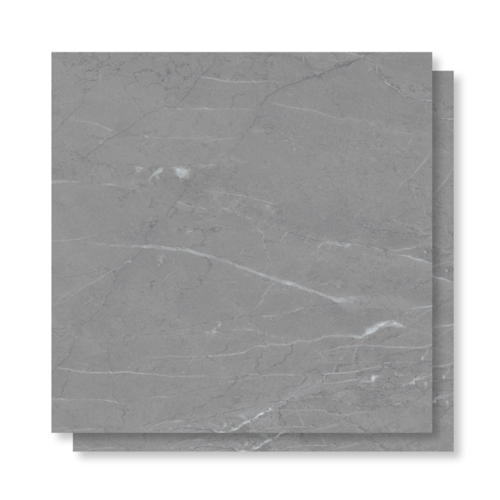 Porcelanato Polido Delta 90x90cm Armani Grigio Retificado - 3003