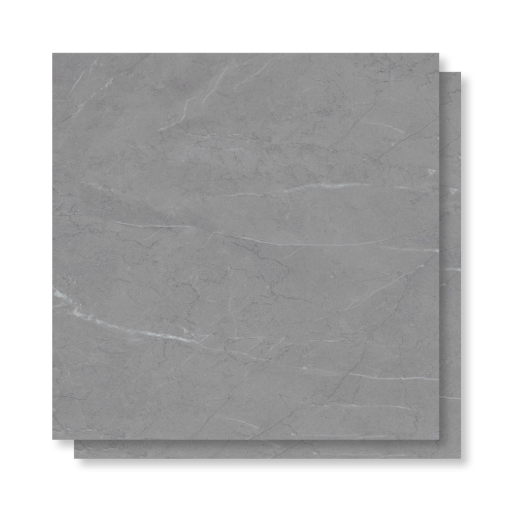 Porcelanato Polido Delta 90x90cm Armani Grigio Retificado - 3003