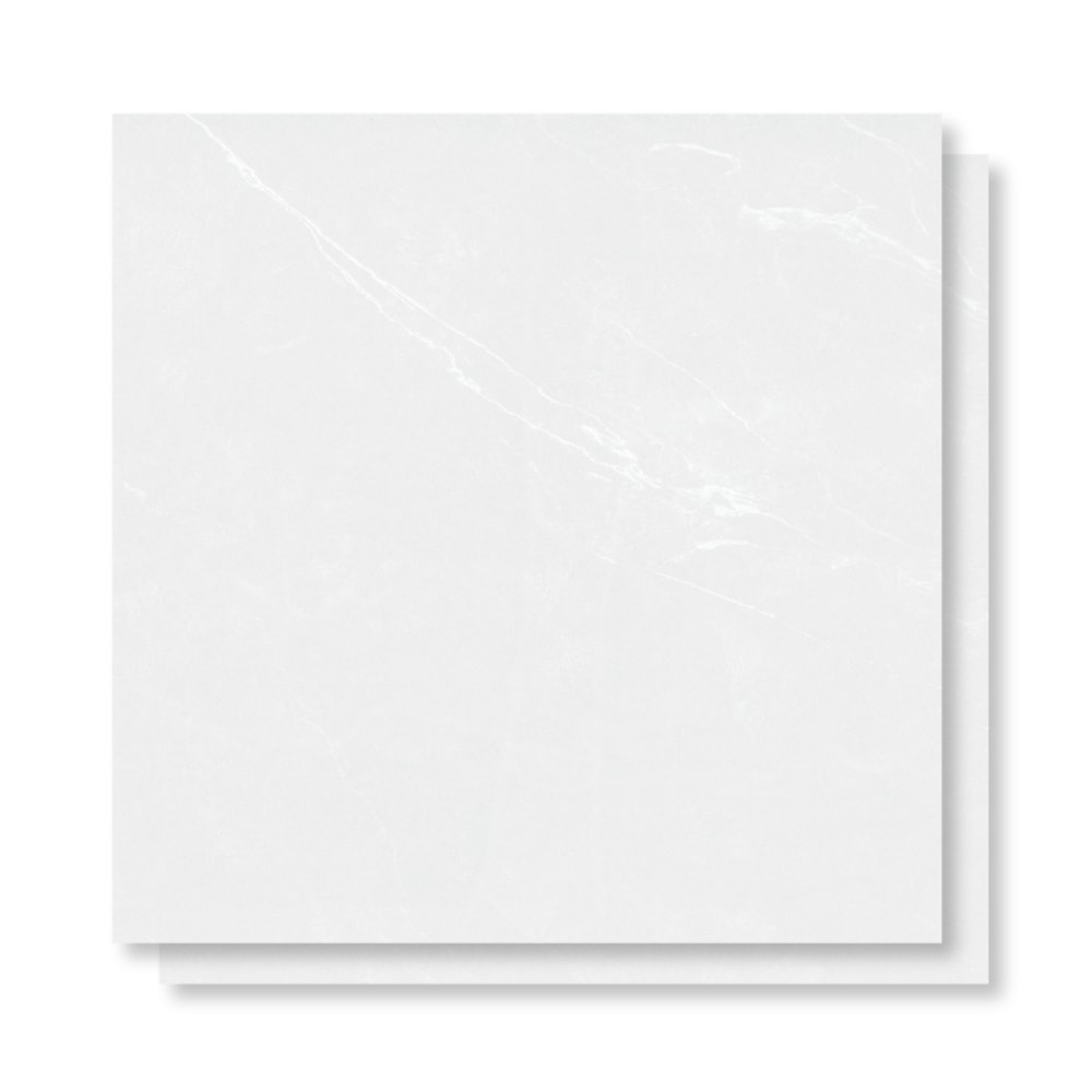 Porcelanato Polido Delta 90x90cm Mont Blanc Retificado - 2949