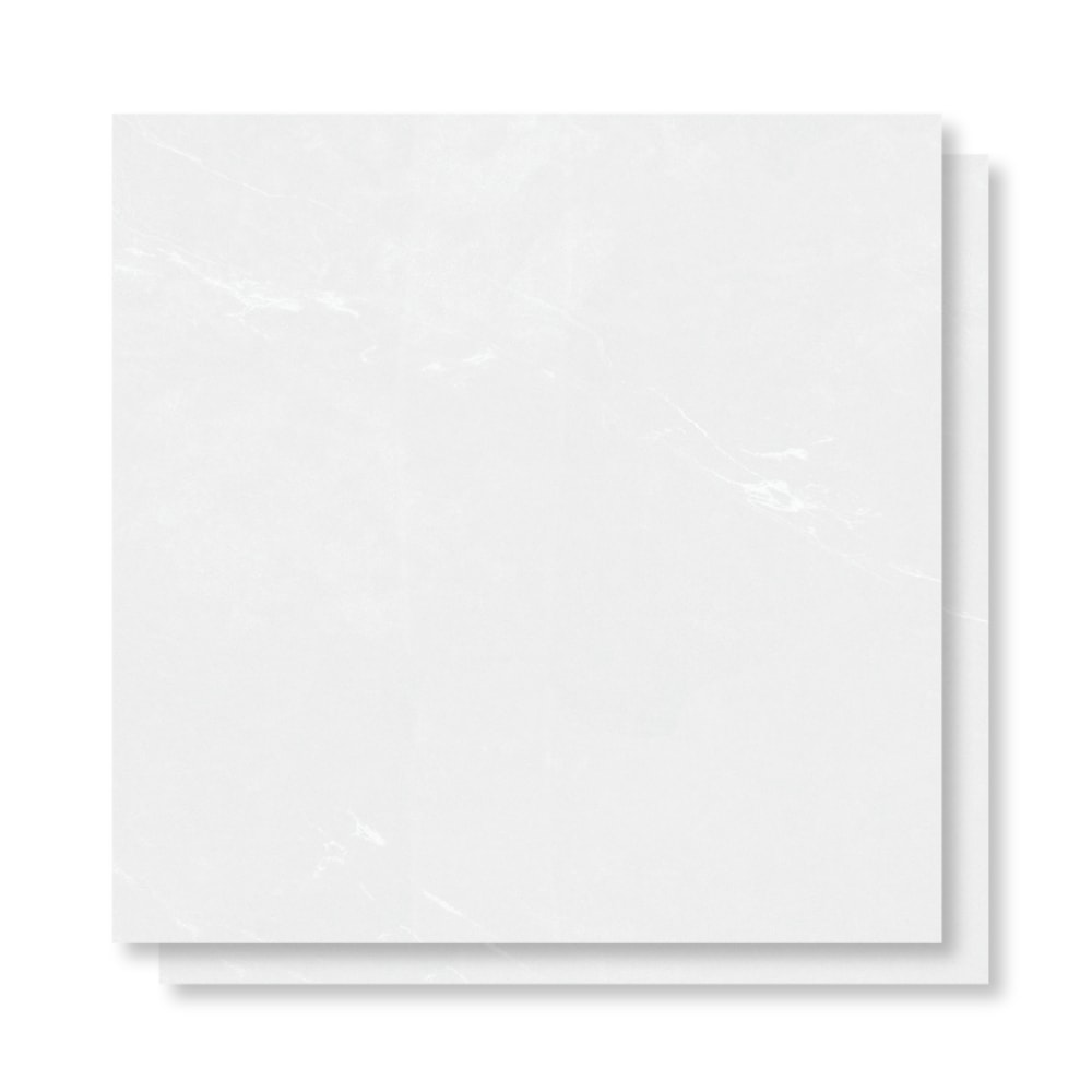 Porcelanato Polido Delta 90x90cm Mont Blanc Retificado - 2949