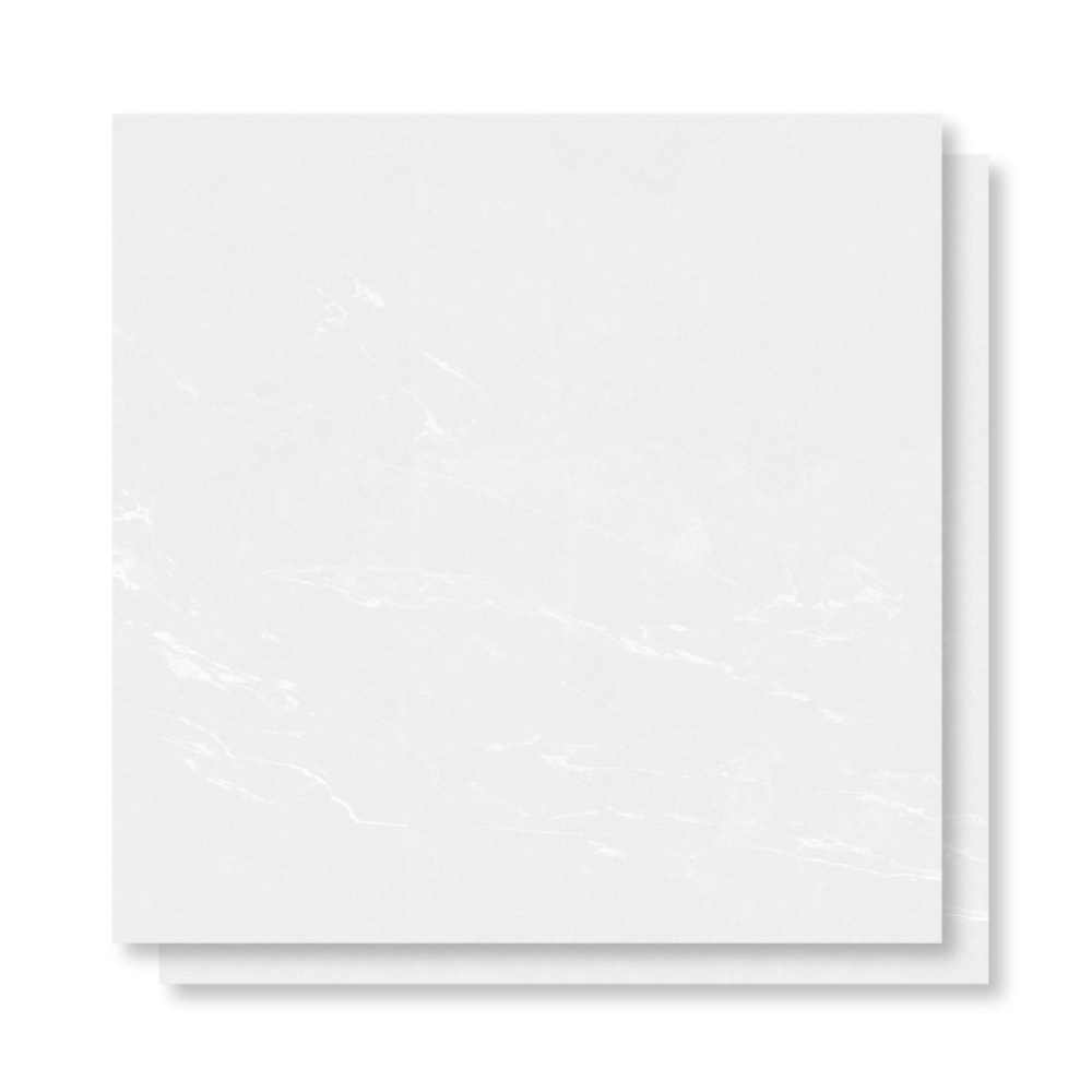 Porcelanato Polido Delta 90x90cm Mont Blanc Retificado - 2949
