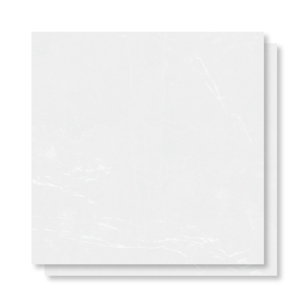 Porcelanato Polido Delta 90x90cm Mont Blanc Retificado - 2949