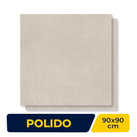 Porcelanato Polido Delta 90x90cm Obelisco Avena Retificado - 2922