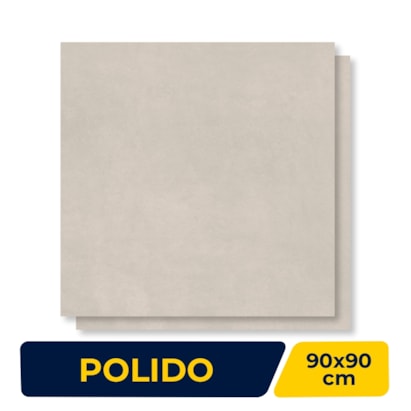 Porcelanato Polido Delta 90x90cm Obelisco Avena Retificado - 2922
