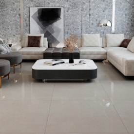 Porcelanato Polido Delta 90x90cm Obelisco Avena Retificado - 2922