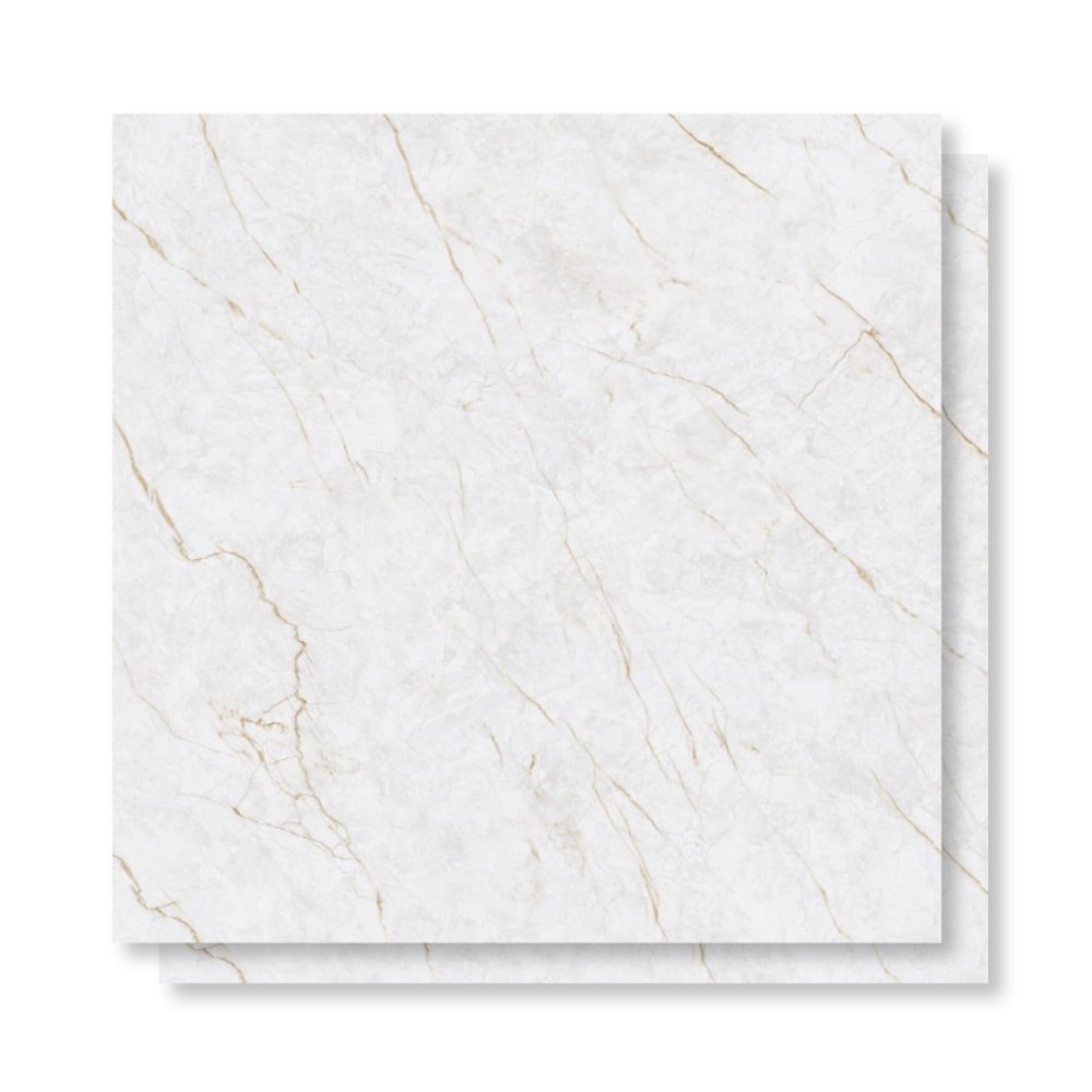 Porcelanato Polido Gaudi 81x81cm Aurum Ice Endless Retificado - 86811