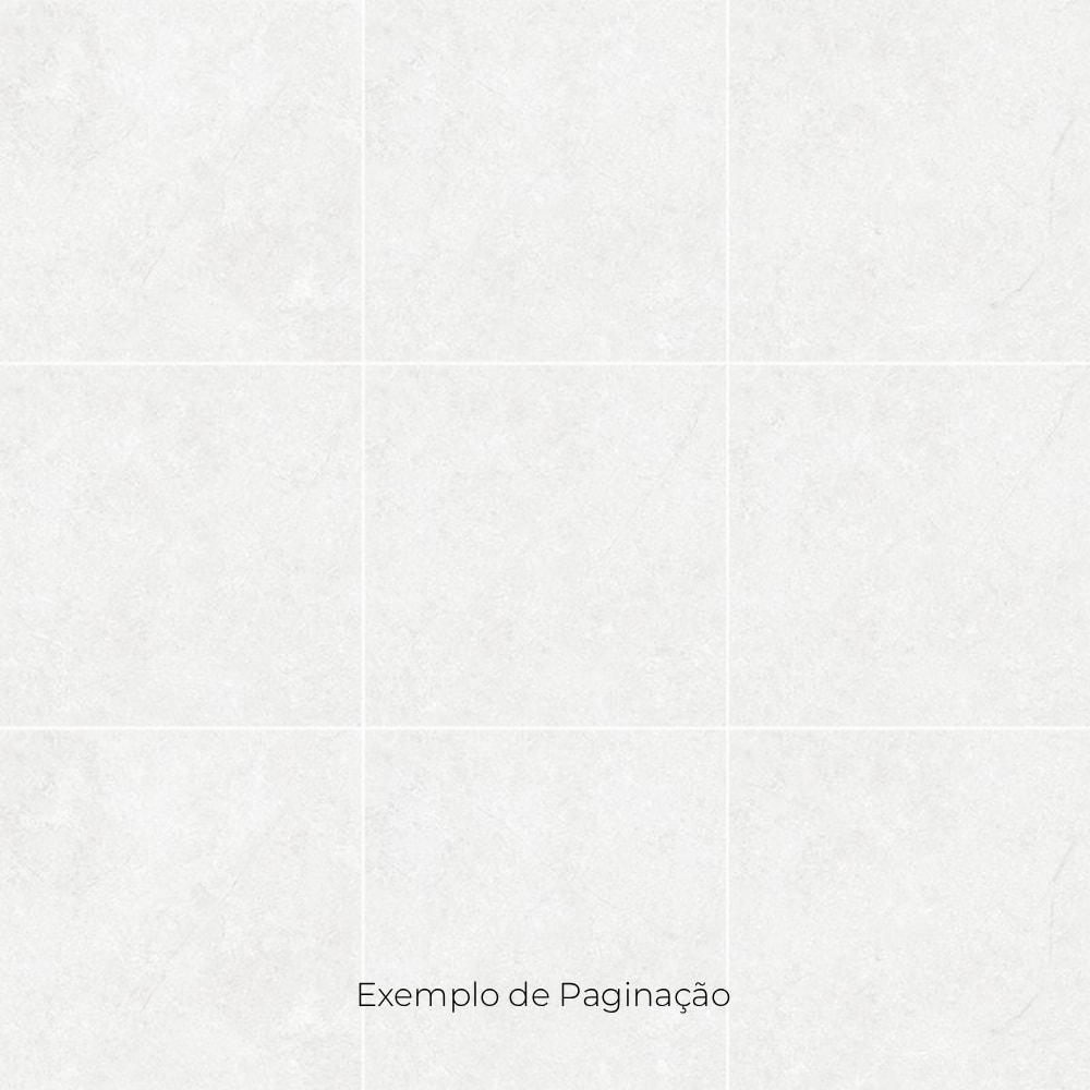 Porcelanato Polido Gaudi 81x81cm Majestic White Retificado - 82231