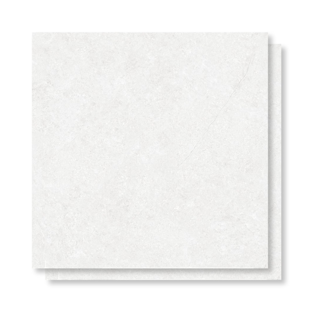 Porcelanato Polido Gaudi 81x81cm Majestic White Retificado - 82231