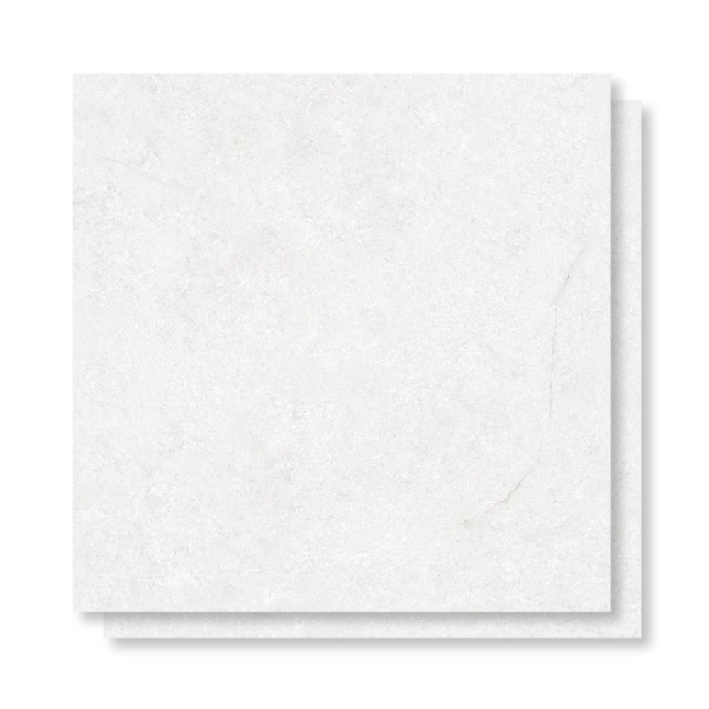 Porcelanato Polido Gaudi 81x81cm Majestic White Retificado - 82231