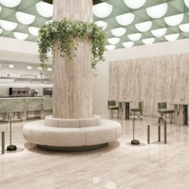 Porcelanato Polido Roca 120x250cm Taj Mahal Retificado - ROC04230019