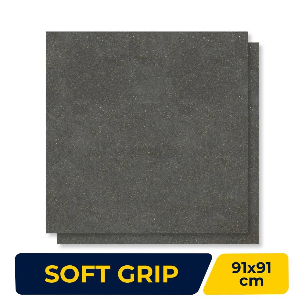 Porcelanato Soft Grip 91x91cm Caixa 2,48m² Savane Etna Retificado
