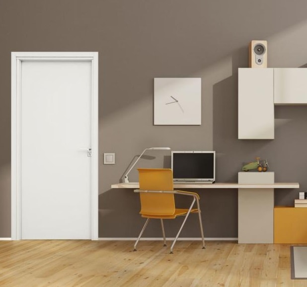 Porta de Alumínio 215x88x14cm Sasazaki Aluminium Abertura Direita Branca - 72.02.101-0