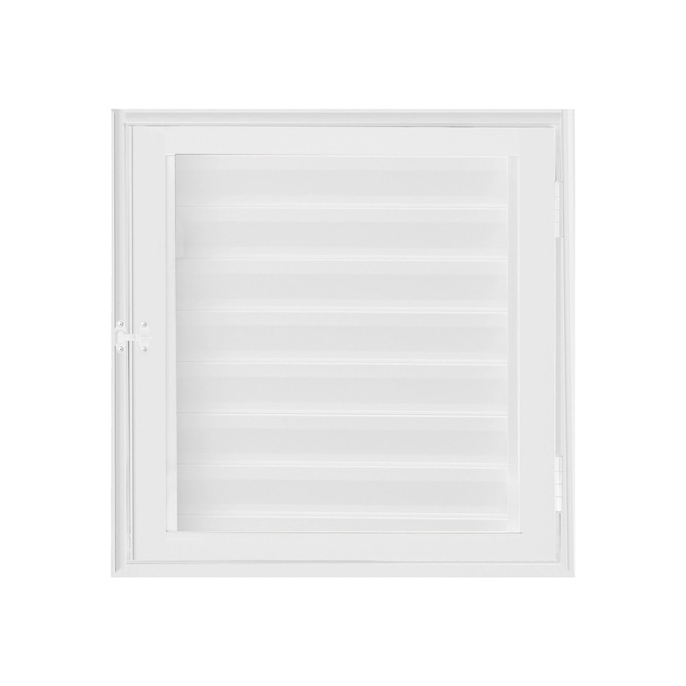 Porta de Alumínio Alçapão 60x60x4,7cm CRV Abertura Direita Smart Branca - 994568