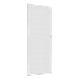 Porta de Alumínio Lambril 100X215X4.7cm CRV Nobre Abertura Direita Branca - 993554