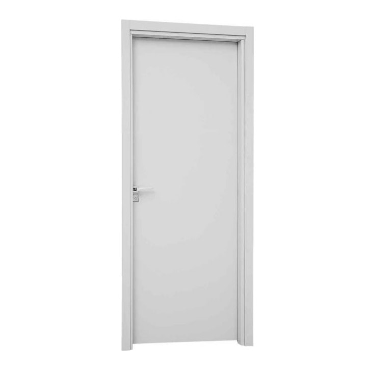 Porta de Alumínio para Banheiro 215x78x14cm Sasazaki Abertura Direita Branca - 72.02.151-7