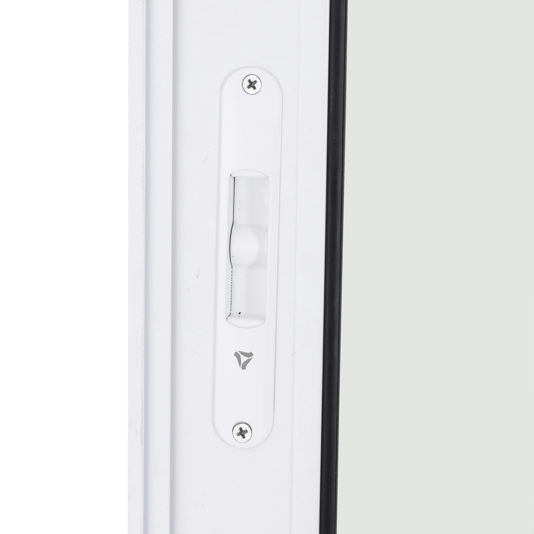 Porta de Correr em Alumínio 210x150x10cm CRV Nobre 3 Folhas Branca - 993338