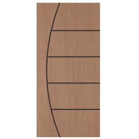 Porta de Madeira Frisada Fabripal Curupixa Inove 210x70cm PSS03 - FA-201