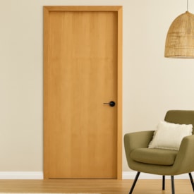 Porta de Madeira Sólida Encabeçada Fabripal Curupixá 210x90cm - 2240