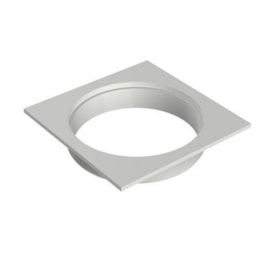 Porta Grelha Tigre Redondo Branca 10cm