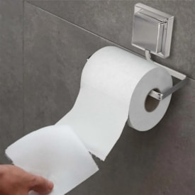 Porta Papel Higiênico Arthi Piatina Cromado - 1324