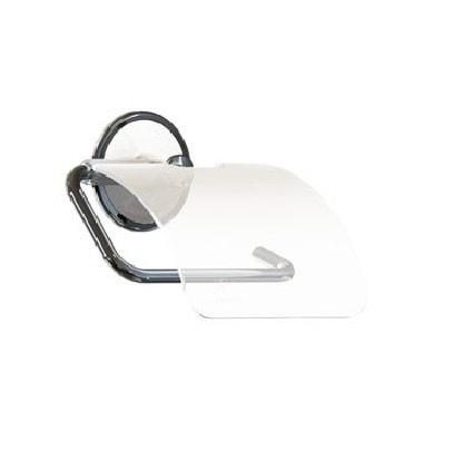 Porta Papel Higiênico Com Fixação Adesiva Plasnature Future Cromado - PLA2003C