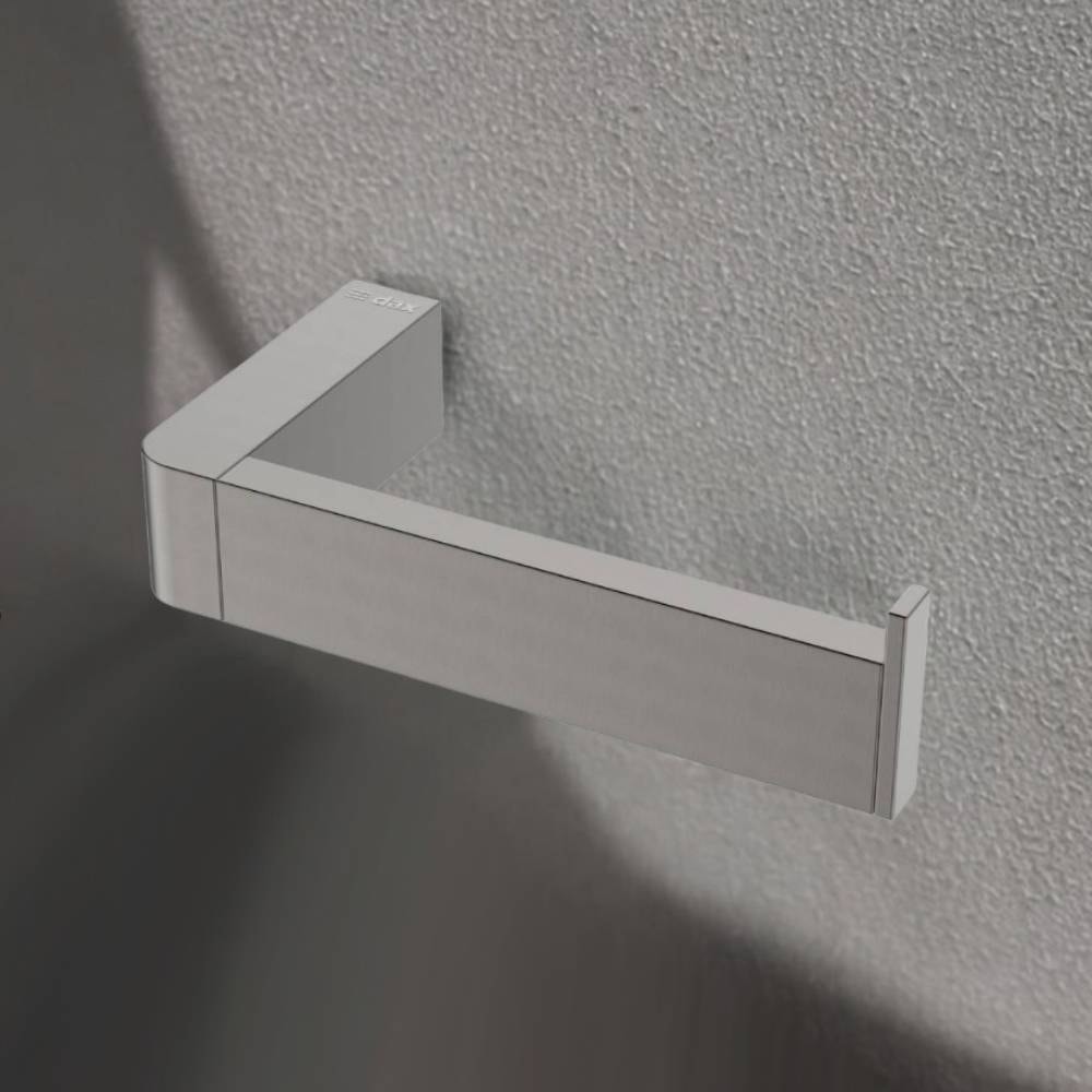 Porta Papel Higiênico Dax Iguaçu sem Tampa Cinza - DAX-2020-IG-GR