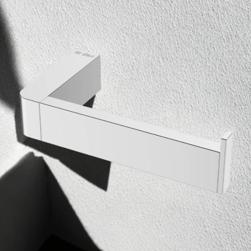 Porta Papel Higiênico Dax Iguaçu sem Tampa Cromado - DAX-2020-IG-CR