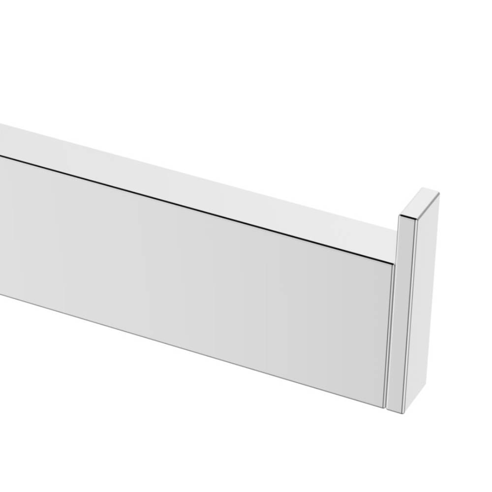 Porta Papel Higiênico Dax Iguaçu sem Tampa Cromado - DAX-2020-IG-CR