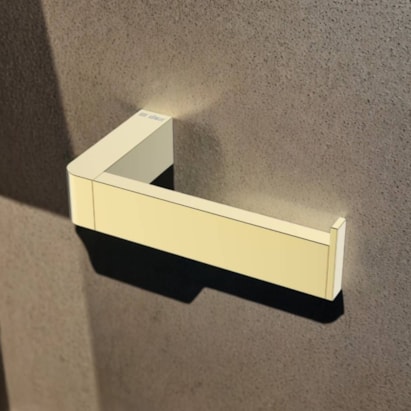 Porta Papel Higiênico Dax Iguaçu sem Tampa Gold - DAX-2020-IG-GD