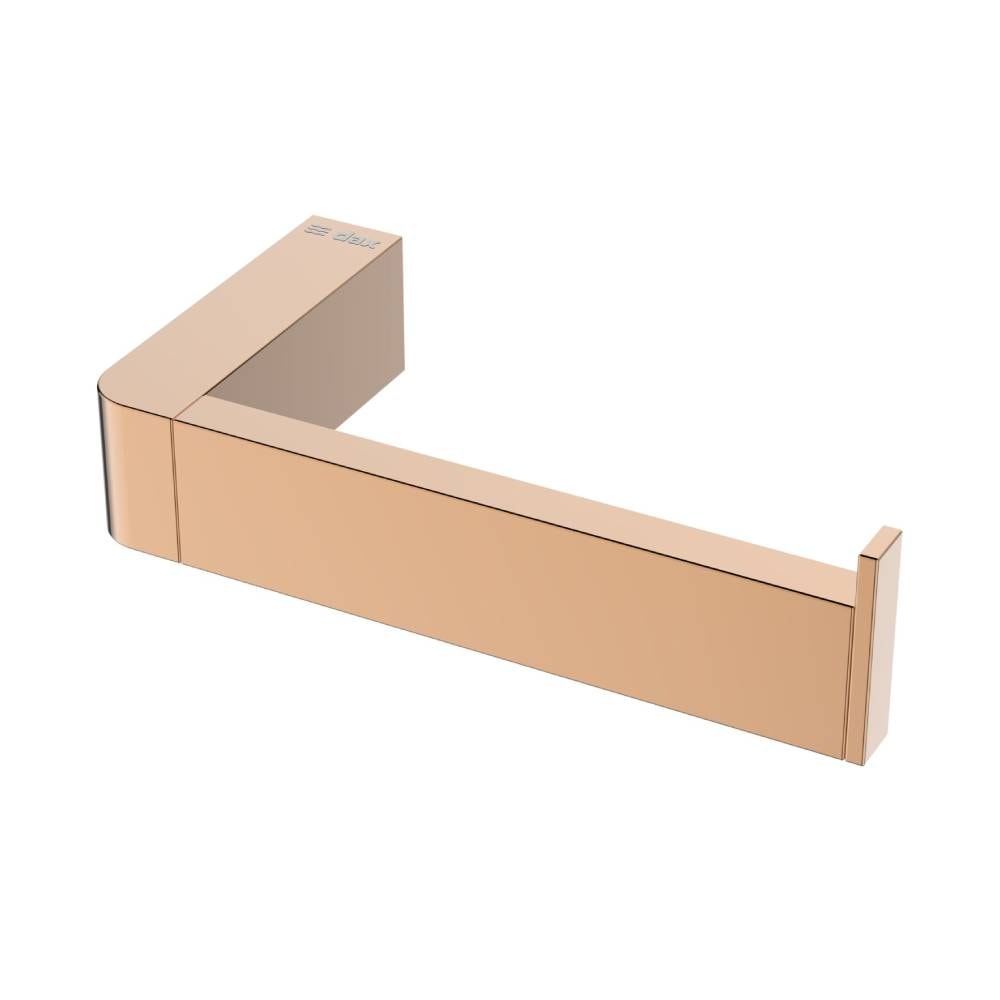 Porta Papel Higiênico Dax Iguaçu sem Tampa Rose Gold - DAX-2020-IG-RG