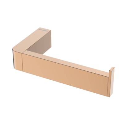 Porta Papel Higiênico Dax Iguaçu sem Tampa Rose Gold - DAX-2020-IG-RG