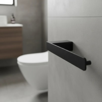 Porta Papel Higiênico Docol Flat Onix - 90009608156