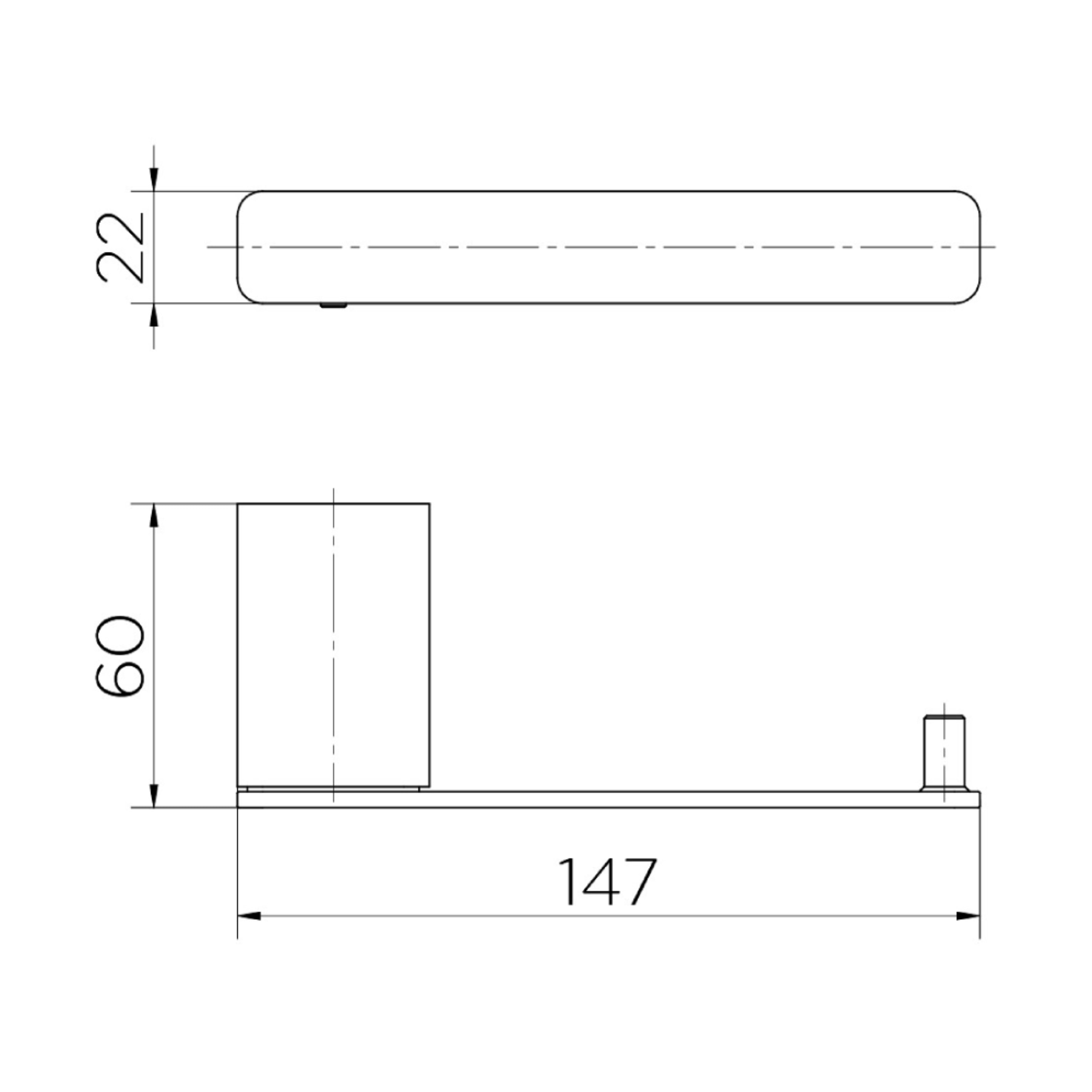 Porta Papel Higiênico Docol Flat Ouro Polido - 960843