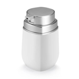 Porta Sabonete Líquido Arthi Conceito Branco e Cromado - 1925