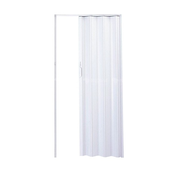 Porta Sanfonada PVC PlasFlex 210x72cm Branca - 04756