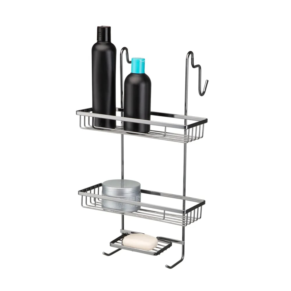 Porta Shampoo Arthi Piatina Onix - 0438